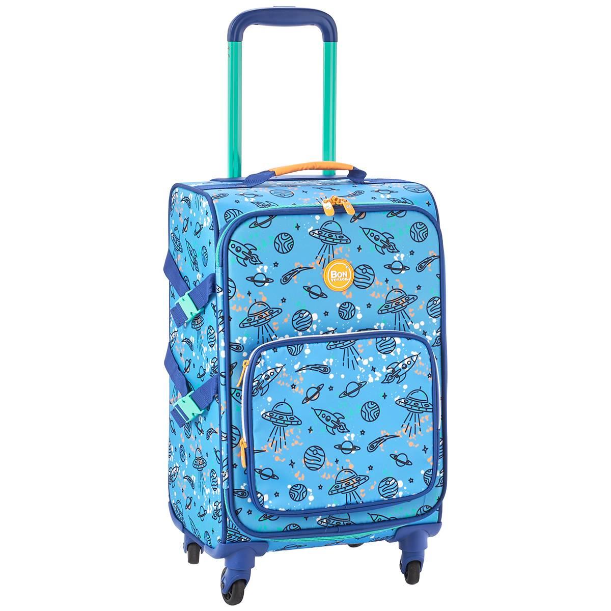 Bon Voyage Kids 21in. Soft Side Space Ship Spinner Luggage