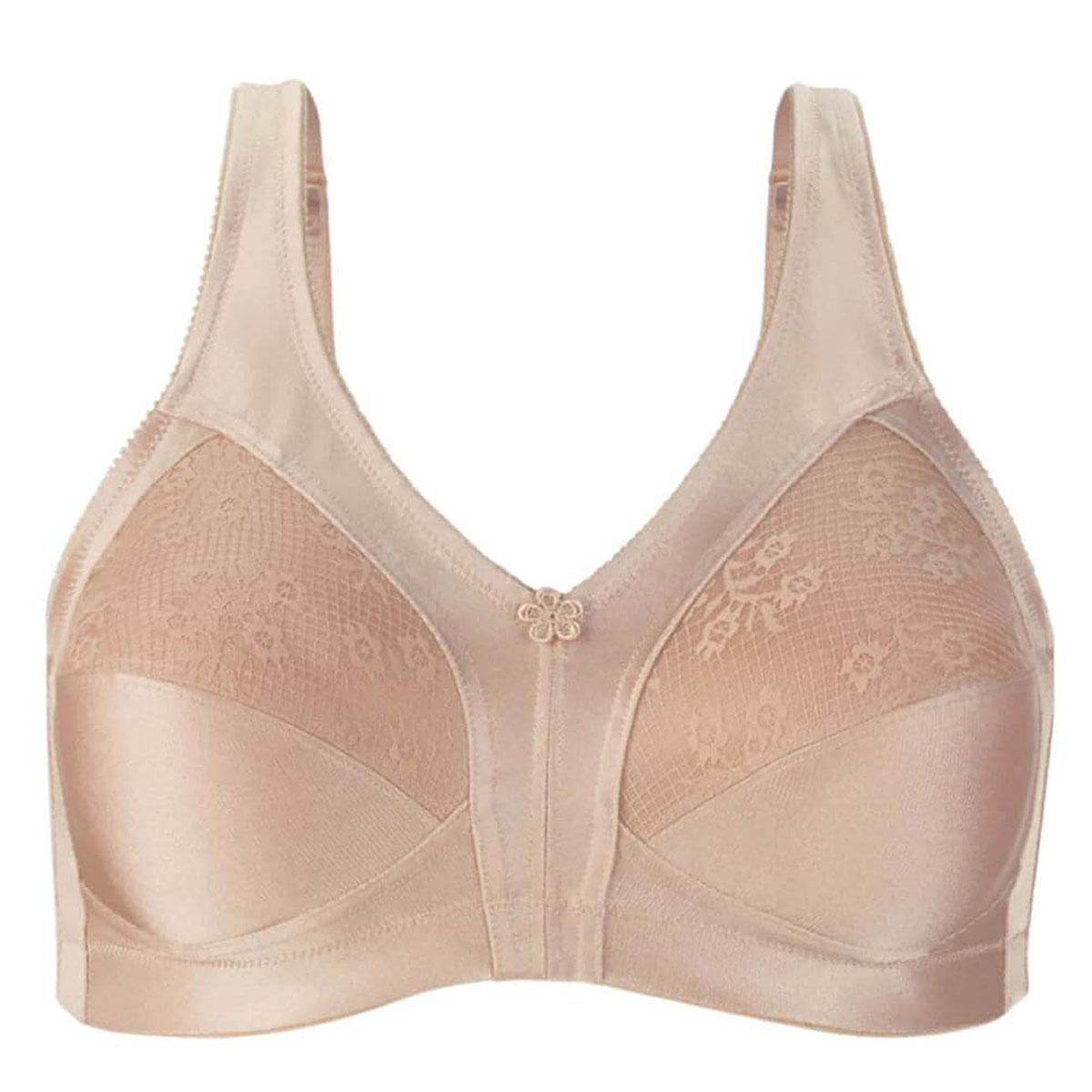 Womens Exquisite Form Fully® Side Shaping Wireless Lace Bra