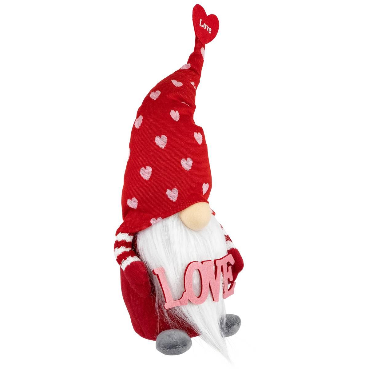 Northlight Seasonal Hearts & Love Valentine''s Day Gnome Figurine