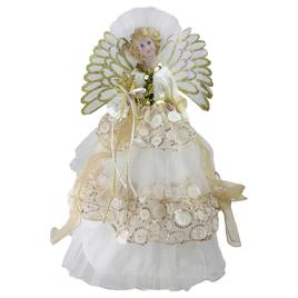 Northlight Seasonal 16in. Fiber Optic Angel Tree Topper