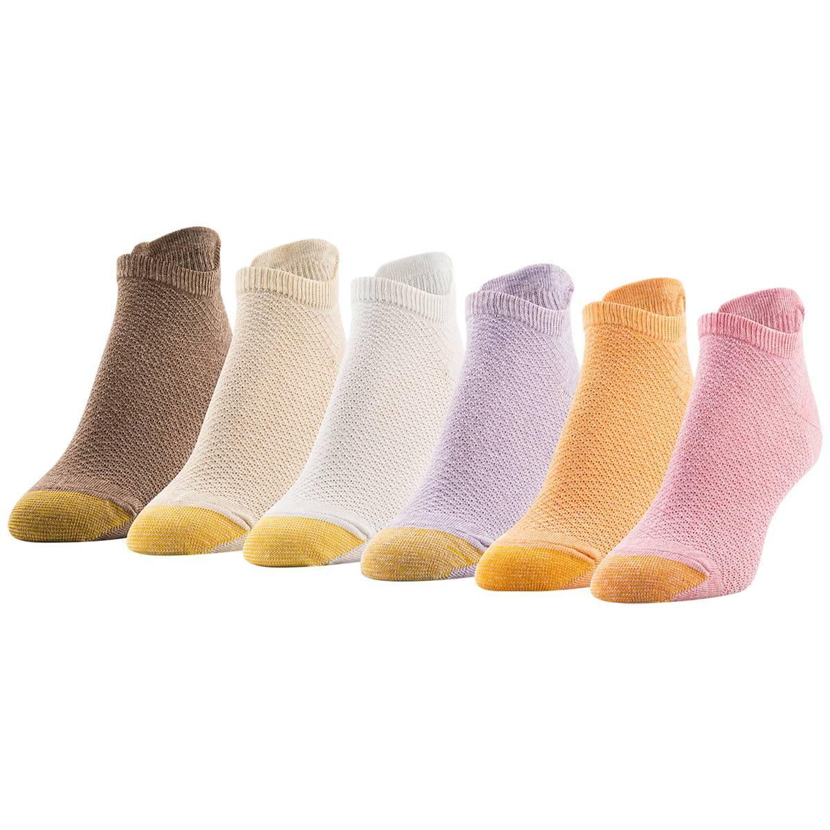 Womens Gold Toe(R) 6pk. Henley Tab Liner 21.00
