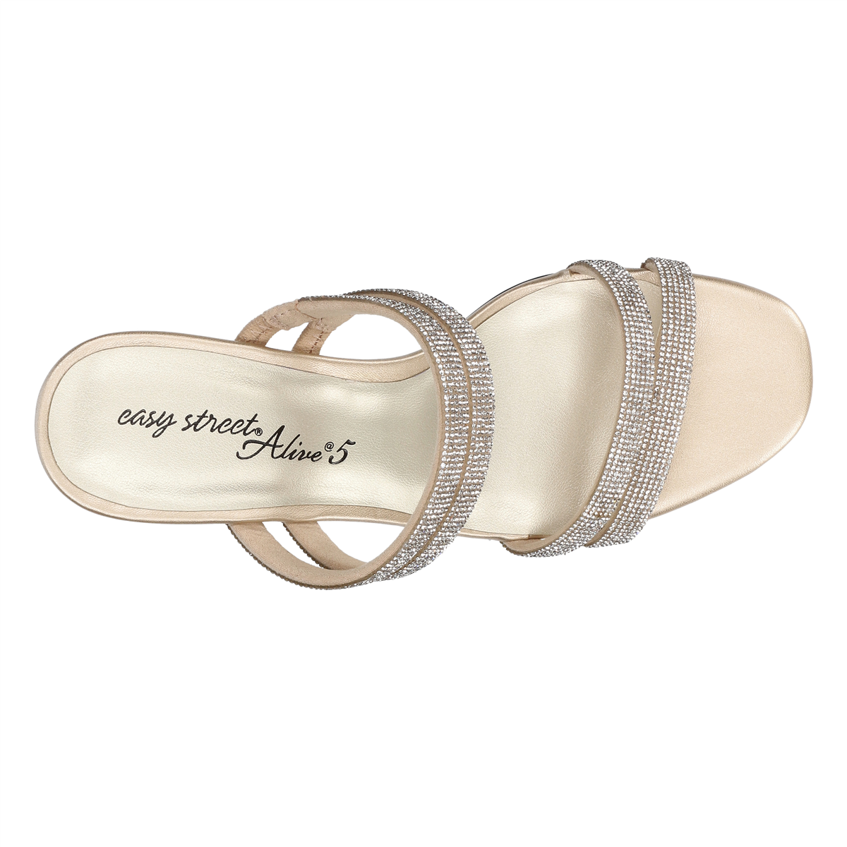 Womens Easy Street Jemma Heeled Dress Sandals