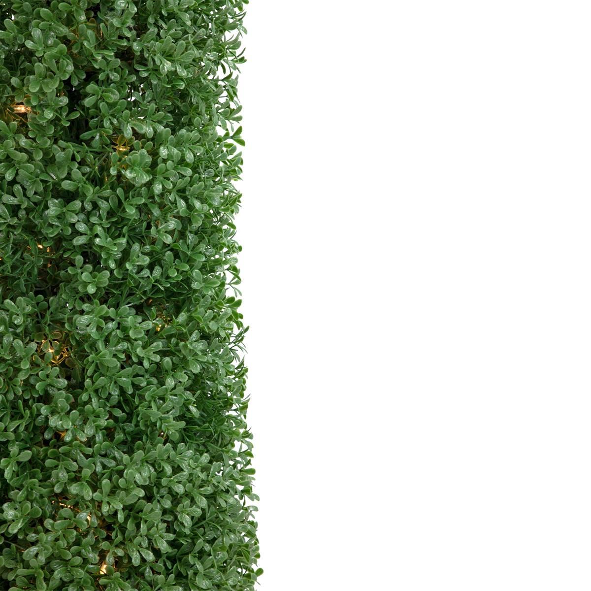 Northlight Seasonal 4ft. Pre-Lit Artificial Boxwood Topiary Tree