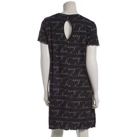 Womens Charmour Short Sleeve Love Script Nightshirts