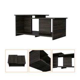 FM FURNITURE Black Waycross Coffee Table