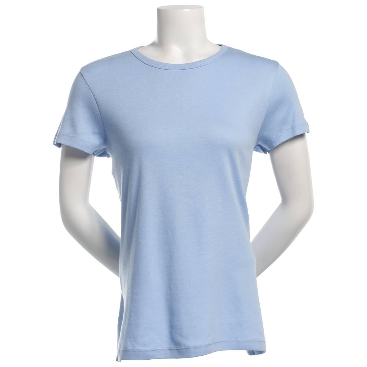 Plus Size Architect(R) Short Sleeve 1x1 Ribbed Crew Neck Tee