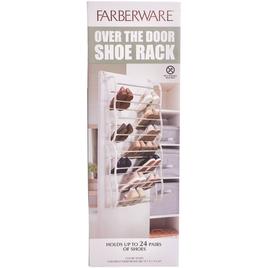Farberware(R) 8-Tier 24pr. Over the Door Shoe Rack