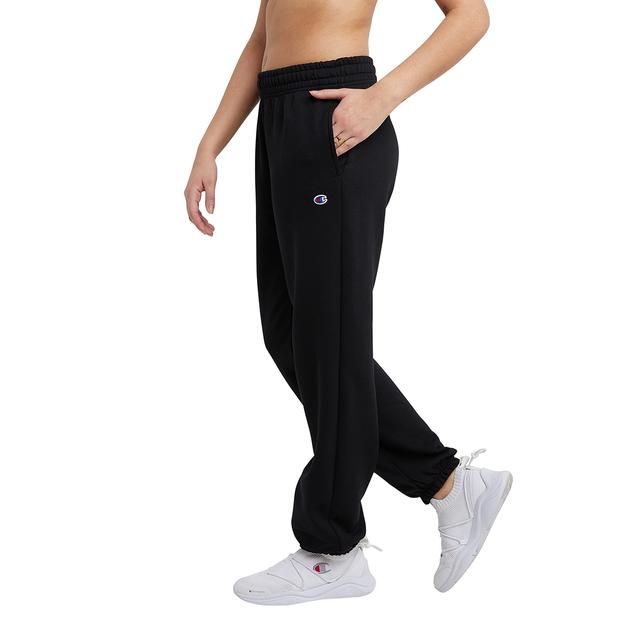 Womens Champion® Powerblend Fleece Boyfriend Sweatpants