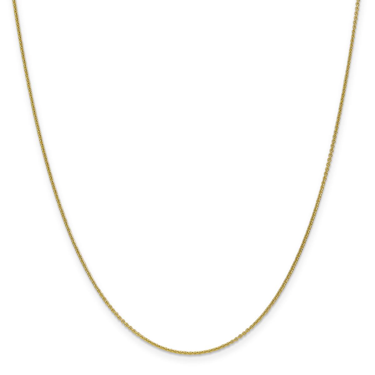 Gold Classics(tm)10kt. Yellow Gold 0.1mm 16in. Chain Necklace