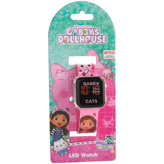 Kids Gabby's Dollhouse Gabby Cats Touch LED Watch - GAB4078