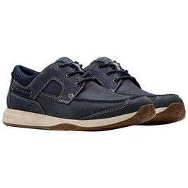 Mens Clarks Sailview Lace Boat Shoes
