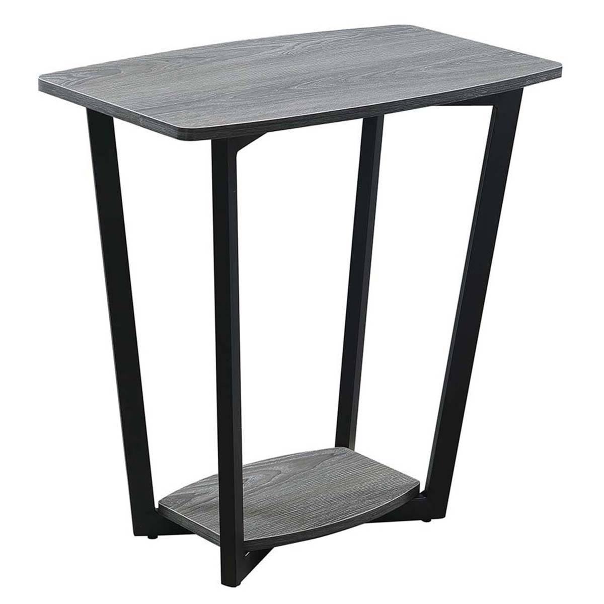 Convenience Concepts Graystone End Table w/ Shelf