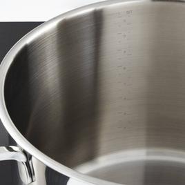 BergHOFF Helix Stainless Steel 10.25in. Stockpot w/ Glass Lid