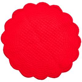 Red & Green Round Placemat