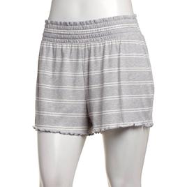 Womens Rene Rofe(R) Stripe Smocked Waist Pajama Shorts