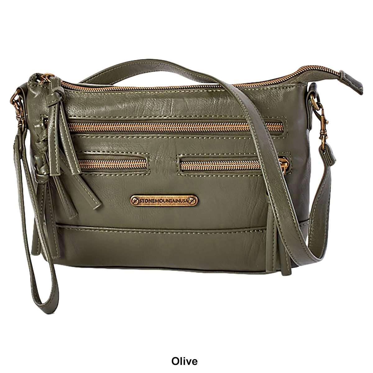 Stone Mountain Primo Wash East/West 4 Bagger Crossbody