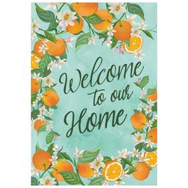 Northlight Seasonal Welcome to Our Home Outdoor Garden Flag