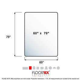 Floortex® Ultimat® Polycarbonate Chair Mat for Carpets
