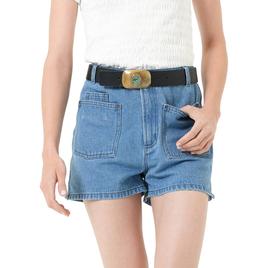 Womens MNK 5-Pocket Denim Shorts