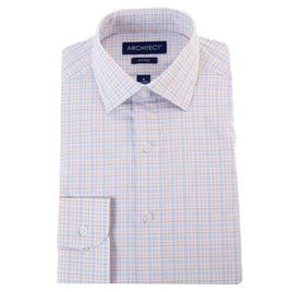 Mens Architect(R) High Performance Fittted Plaid Dress Shirt
