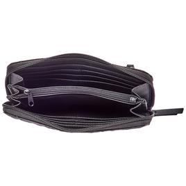 Womens Nine West Norah Woven Zip-Around Clutch Wallet