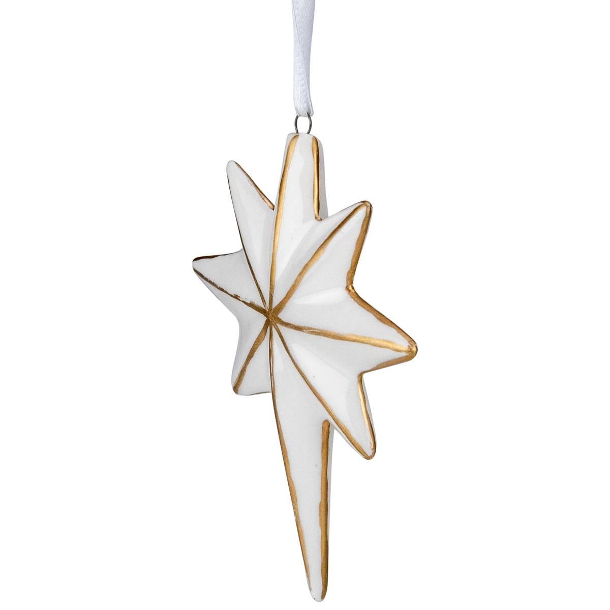 Northlight Seasonal 4in. Hanging Star Christmas Ornament
