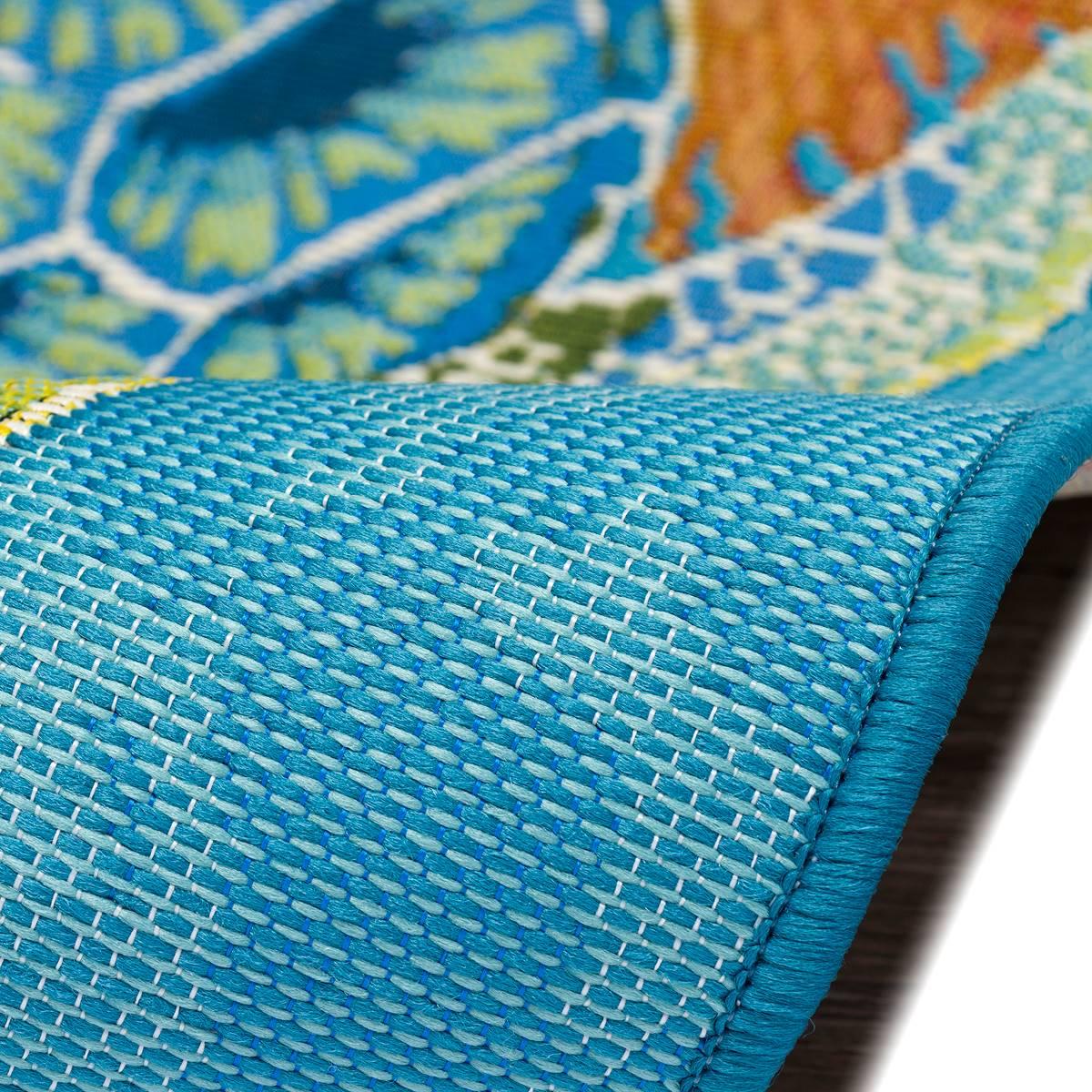 Liora Manne Sea Turtle Garden Rectangular Runner