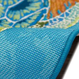 Liora Manne Sea Turtle Garden Rectangular Runner