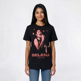 Juniors Selena Queen Of Cumbia Short Sleeve Graphic Tee