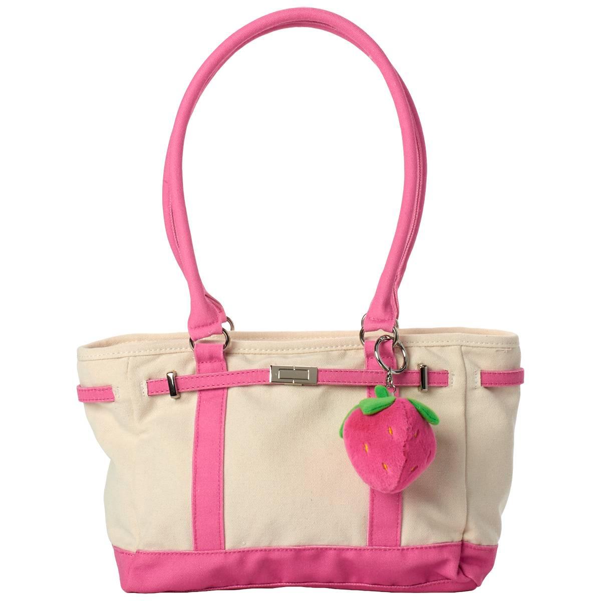 Madden Girl Canvas Midi Tote With Keychain