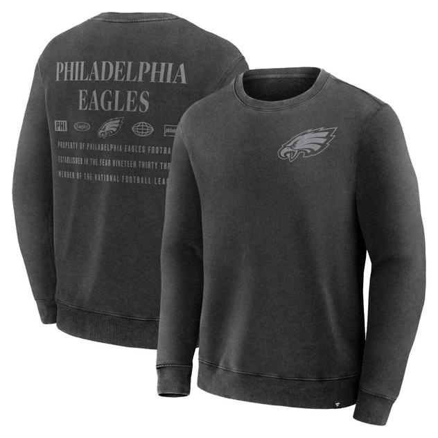 Mens Fanatics NFL Philadelphia Eagles Vintage Long Sleeve Tee