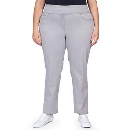 Plus Size Ruby Rd. Key Items Extra Stretch Denim Jeans - Stone