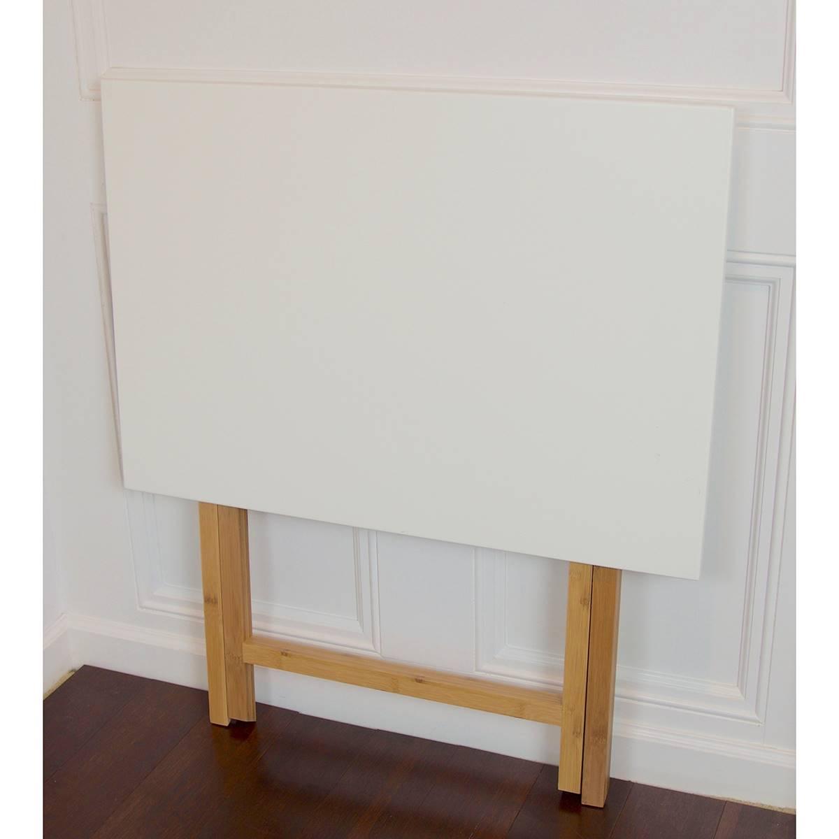 eccostyle™ Solid Bamboo Frame Folding Desk