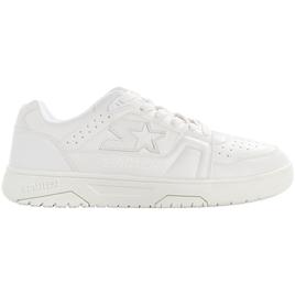 Mens Starter® Fastbreak Low X White Monochrome Athletic Sneakers