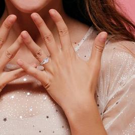 Gemstone Classics™ Rose Gold 1 1/3ct. Sapphire Bridal Set