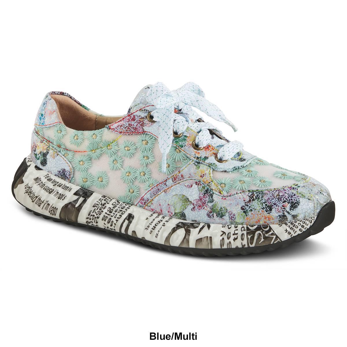 Womens L’Artiste by Spring Step Daisymae Lace-Up Fashion Sneakers
