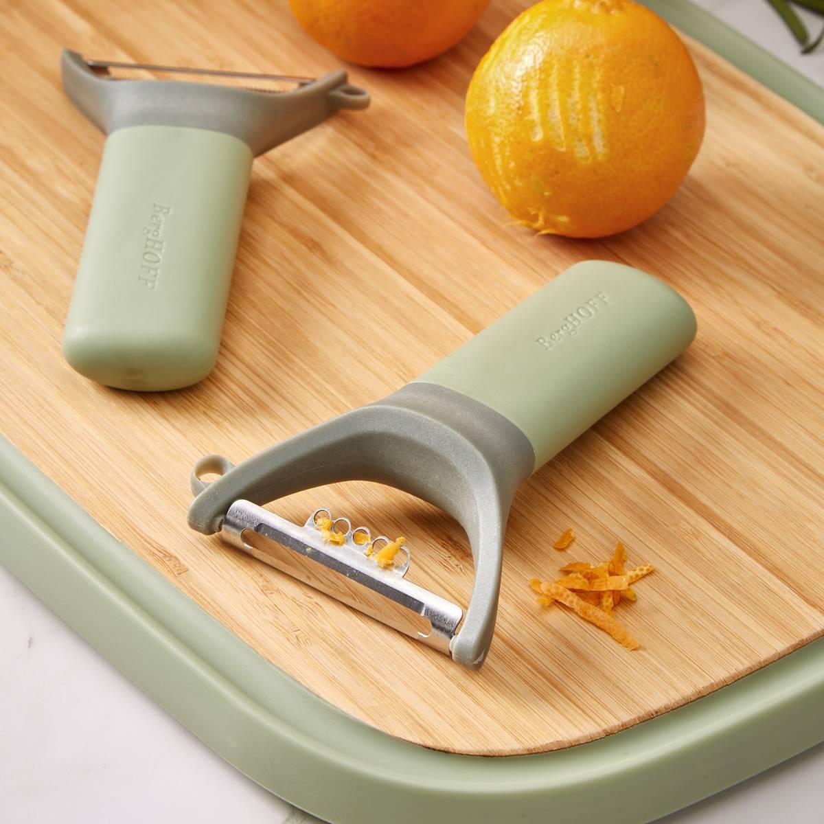 BergHOFF Leo Balance 5in. Stainless Steel Y-Peeler w/ Zester