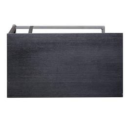 9th & Pike® Grey Metal and Wood Contemporary Accent Table