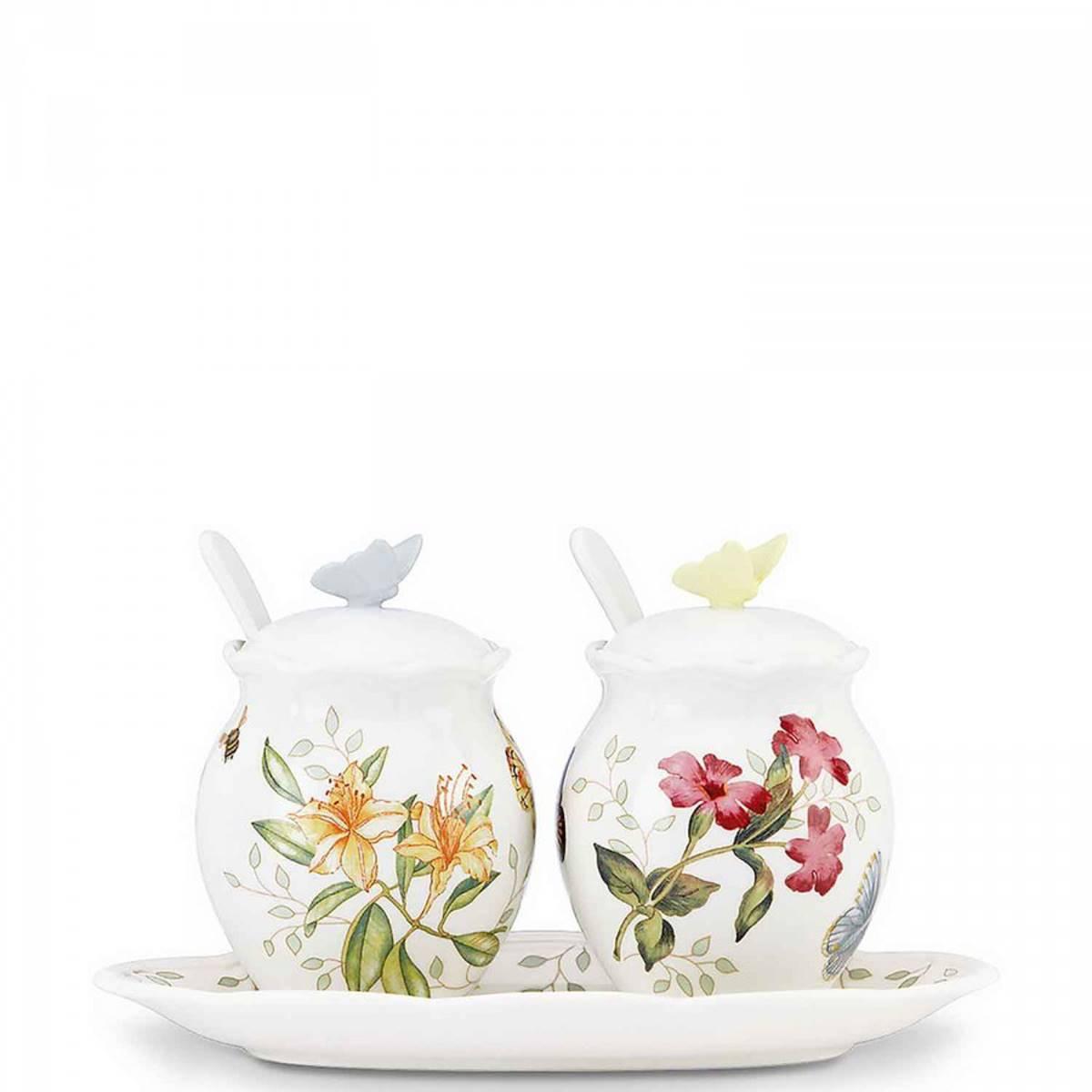 Lenox(R) Butterfly Meadow(tm) 7pc. Condiment Set