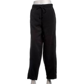 Juniors No Comment Drawstring Barrel Fleece Sweatpants