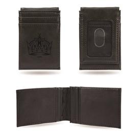 Mens NHL Los Angeles Kings Faux Leather Front Pocket Wallet