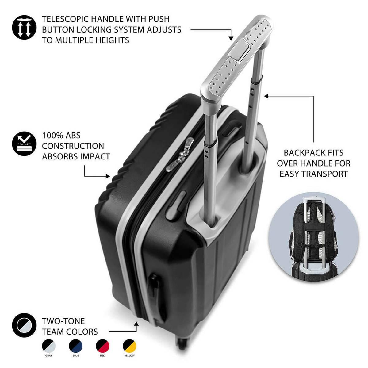 MOJO Philadelphia Eagles Hardcase 21in. Carry-on Spinner
