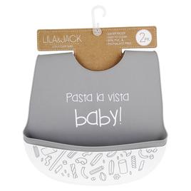 Baby Unisex Lila & Jack 2pk. Pasta La Vista Baby Silicone Bibs