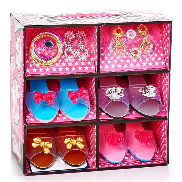 Princess Dress Up Set w/ Jewelry & Shoes