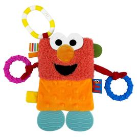 Sesame Street(R) Elmo Tug & Tag Teether Activity Toy