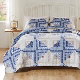 Greenland Home Fashions™ Cottage Cabin Reversible Quilt Set