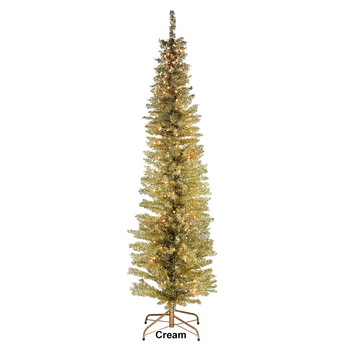 National Tree 6ft. Tinsel Christmas Tree