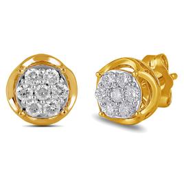 Nova Star(R) Gold 1/4ctw. Lab Grown Diamond Stud Earrings