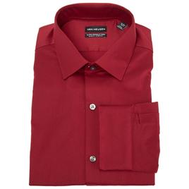 Mens Van Heusen(R) Wrinkle Free Slim Fit Dress Shirt - Mulberry