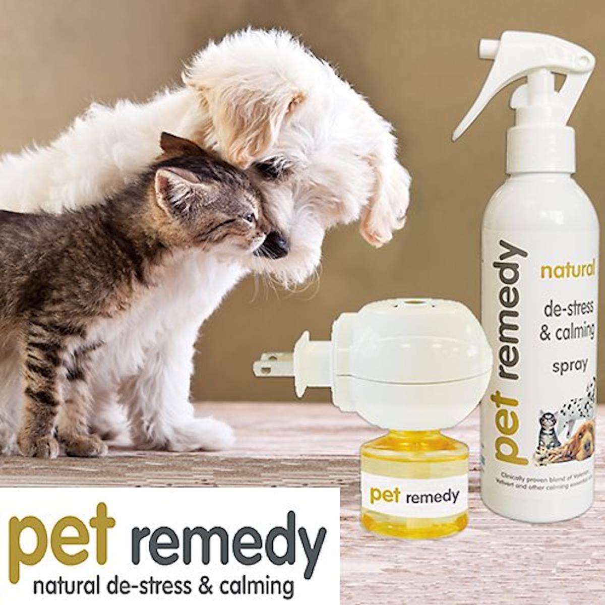 Pet Remedy 12pk Natural De-Stress & Calming Wipes for Cats & Dogs